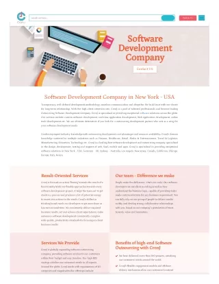 Software Development Company in New York - USA