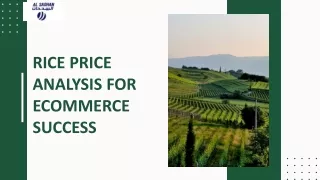 Rice Price Analysis For Ecommerce Success