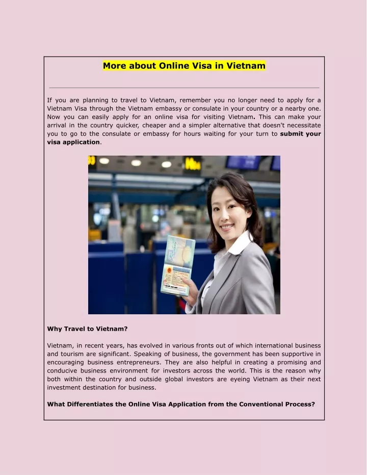 more about online visa in vietnam