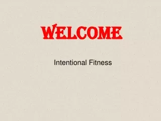 welcome