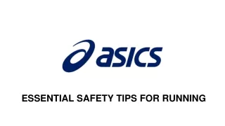 essential safety tips for running