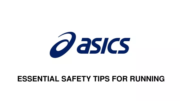 essential safety tips for running