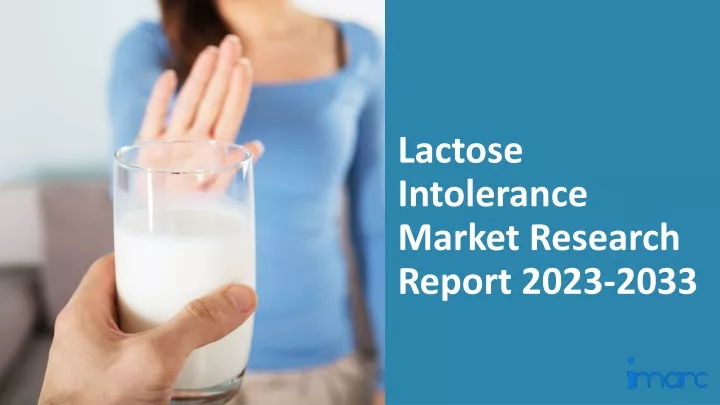 lactose intolerance market research report 2023 2033