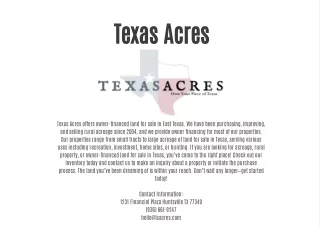 Texas Acres