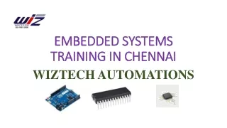 embedded systems training in chennai
