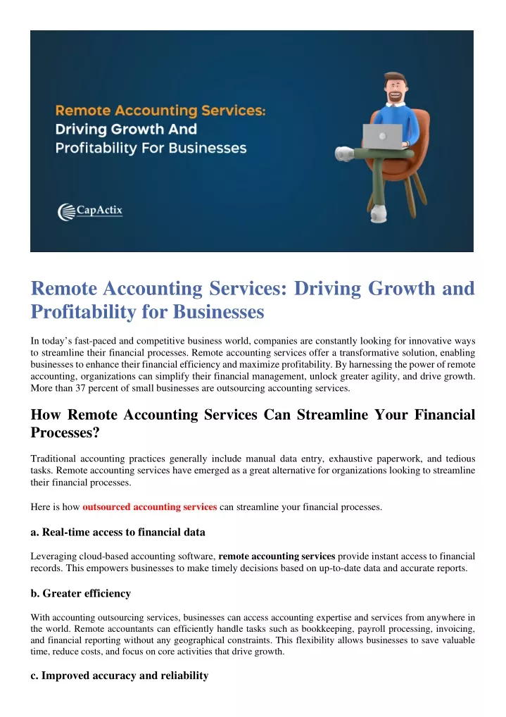 remote accounting services driving growth