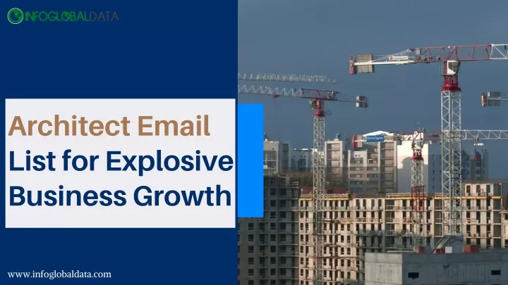 architect email list for explosive business growth