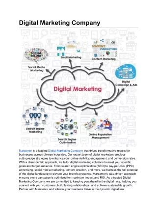 digital marketing company