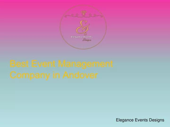 best event management company in andover