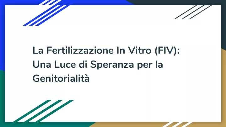 la fertilizzazione in vitro fiv una luce di speranza per la genitorialit