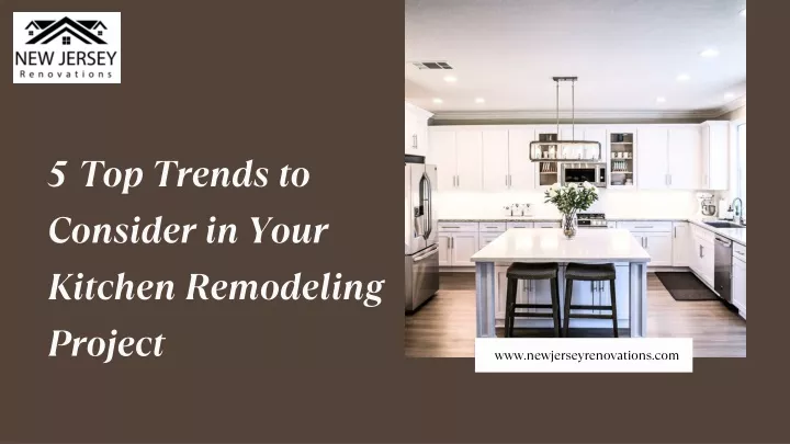 5 top trends to consider in your kitchen