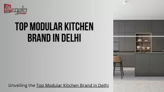 Top modular kitchen brand in delhi | regalokitchens