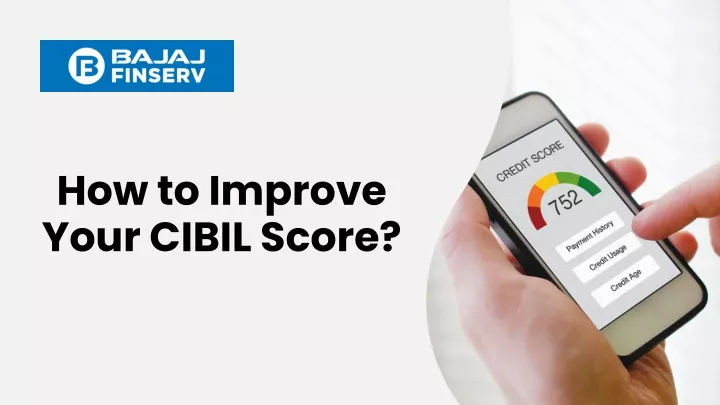 how to improve your cibil score