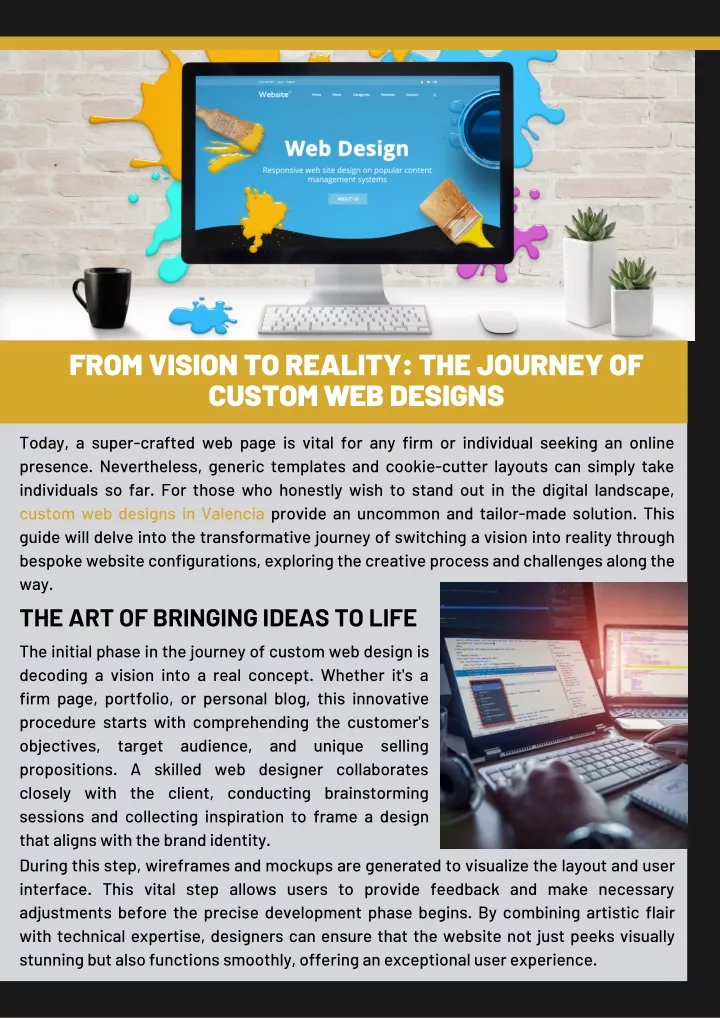 from vision to reality the journey of custom