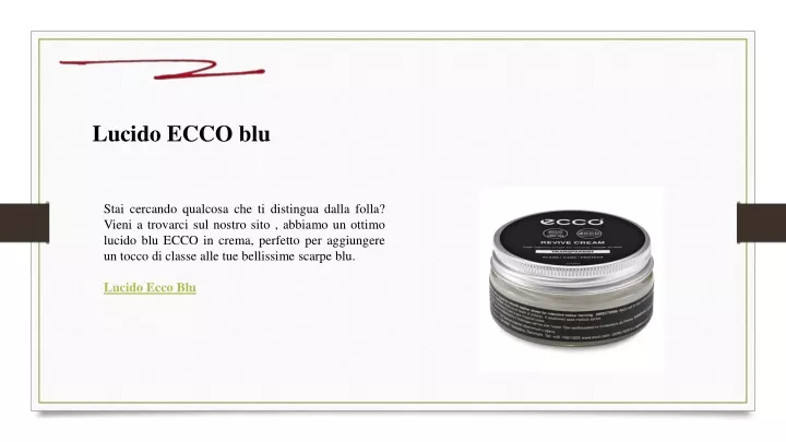 lucido ecco blu