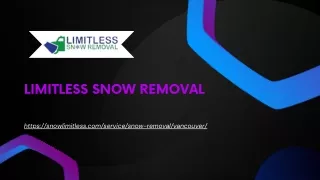 limitless snow removal