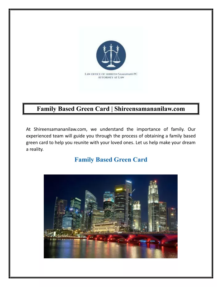 family based green card shireensamananilaw com