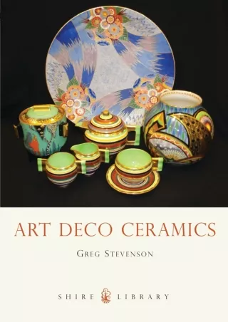 Read ebook [PDF] Art Deco Ceramics (Shire Library)