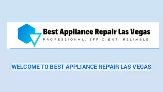 Best Appliance Repair Las Vegas