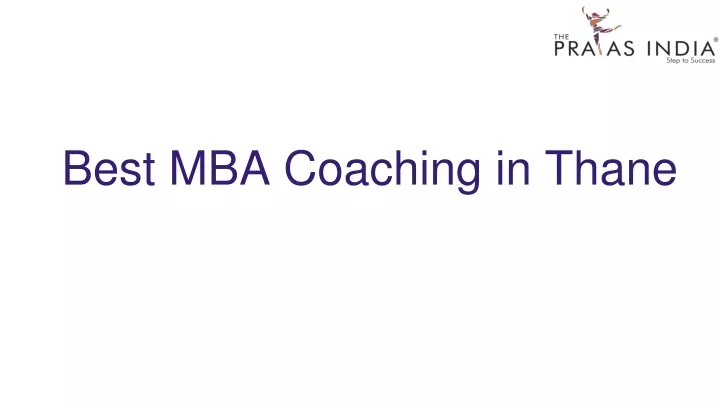 best mba coaching in thane