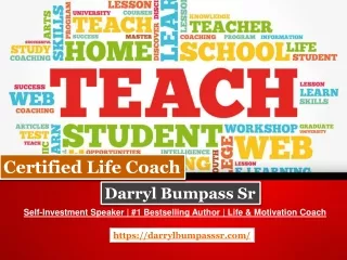 We set and achieve goals together-Darryl Bumpass, Sr.