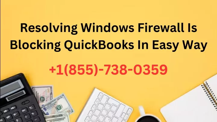 resolving windows firewall is blocking quickbooks