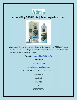 aroma king 7000 puffs selectvapeclub co uk