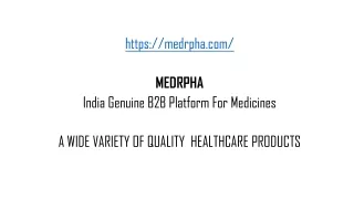 Medrpha Healthcare Solutions: Advancing Excellence in Medicine