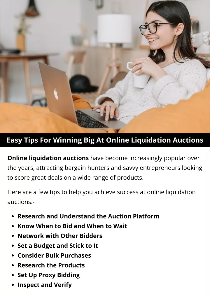 easy tips for winning big at online liquidation