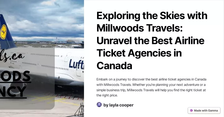 exploring the skies with millwoods travels