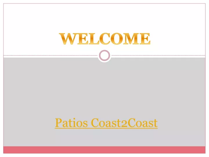 patios coast2coast