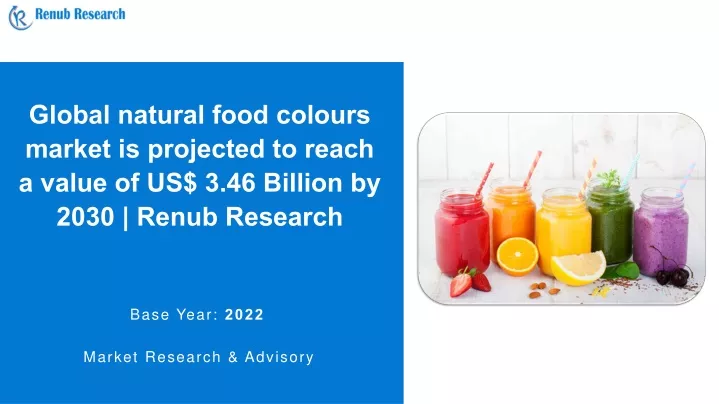 global natural food colours market is projected