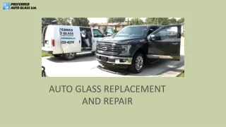 Preferred Auto Glass Ltd. Expert Windshield Chip Repair Services