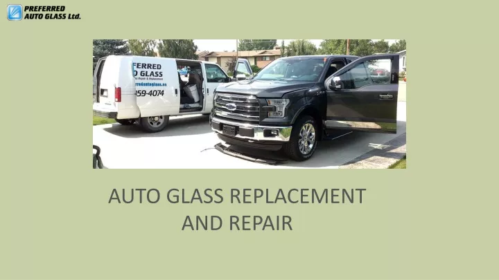 auto glass replacement and repair