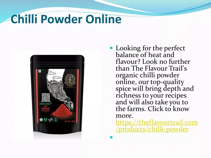 chilli powder online