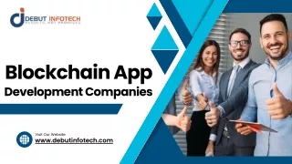 Top 5 Blockchain App Development Companies