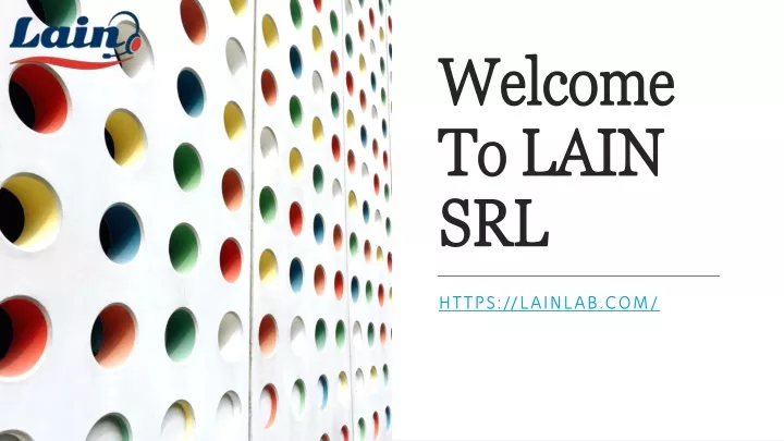 welcome to lain srl