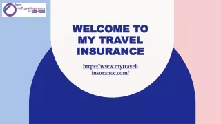 Super Visa Insurance - My Travel Insurance
