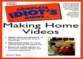 PDF Complete Idiot's Guide to Making Home Videos Android