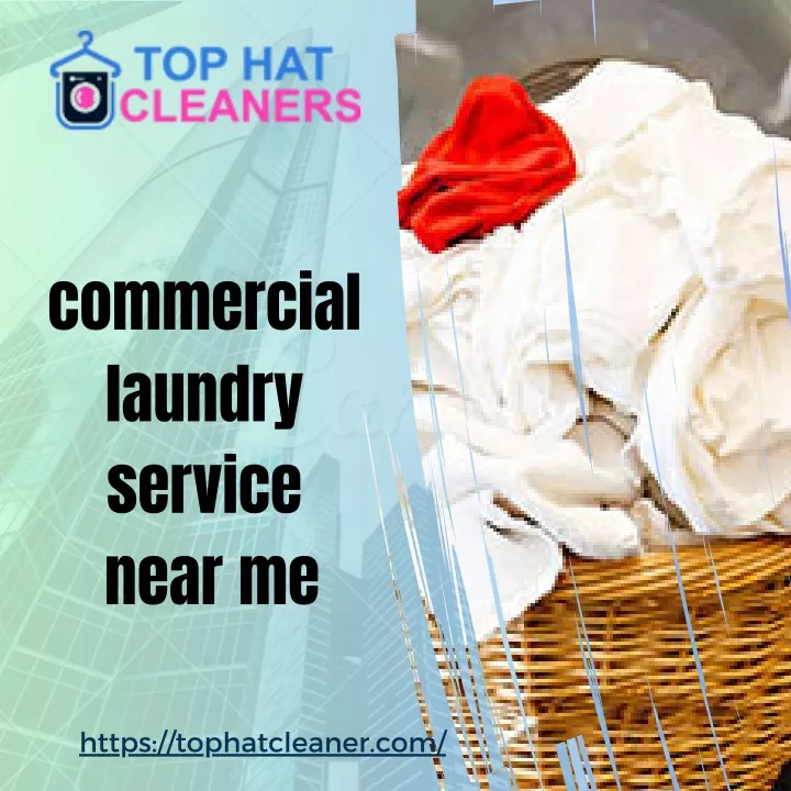 commercial laundry service near me