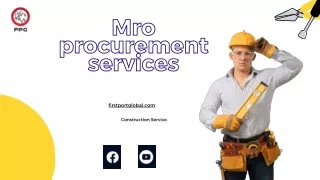 Mro procurement services