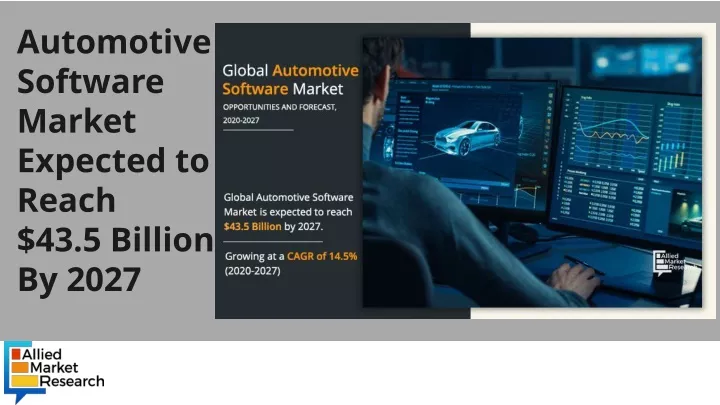 automotive software market expected to reach