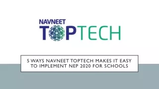 5 ways navneet toptech makes it easy to implement nep 2020 for schools