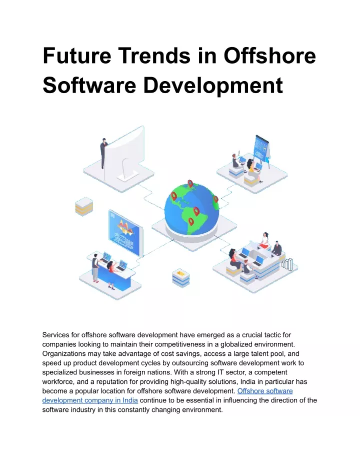 future trends in offshore software development