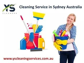 Cleaning Service in Sydney Australia