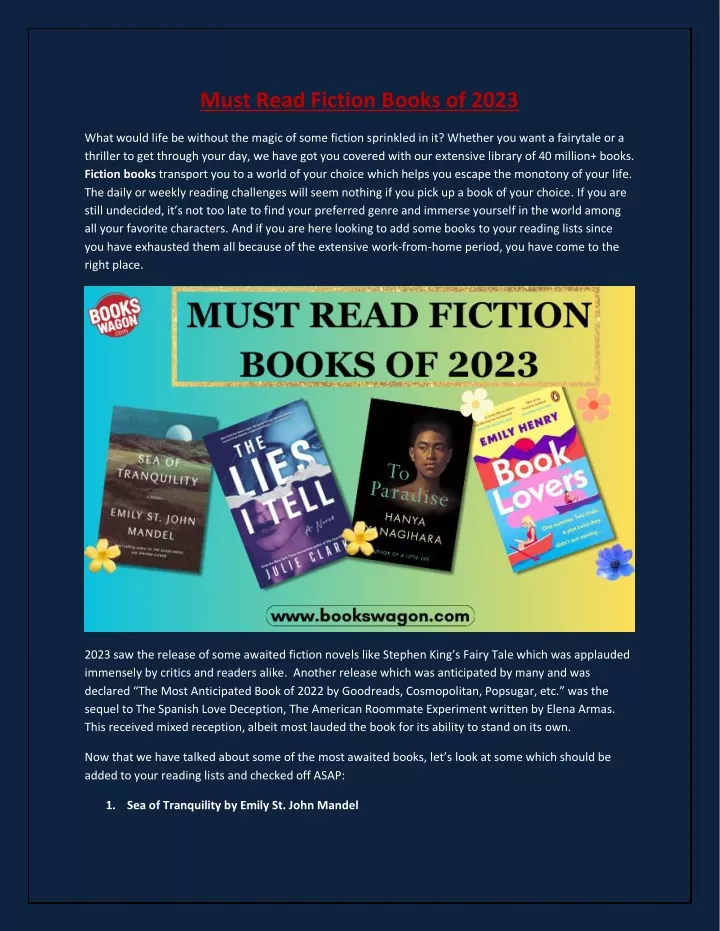 must read fiction books of 2023