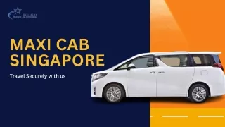 Maxi Cab singapore