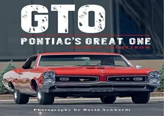 Download (PDF) GTO: Pontiac's Great One