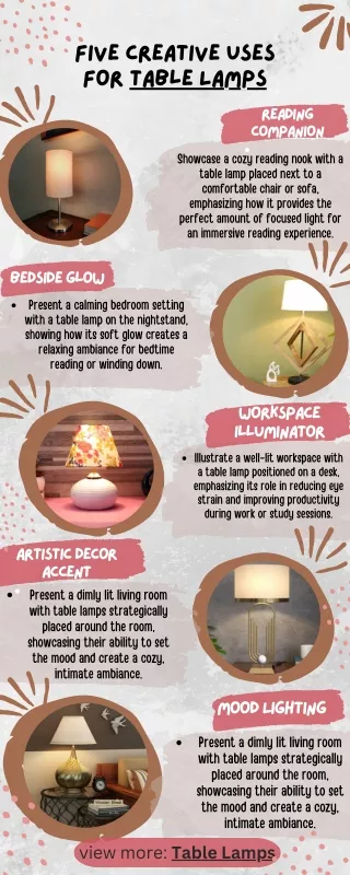 Five Creative Uses For Table Lamps