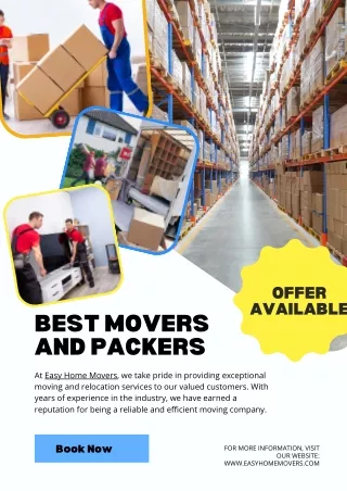 Professional Movers For Best Moving and Storage Services in Dubai